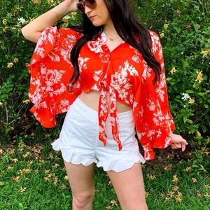 Floral blouse